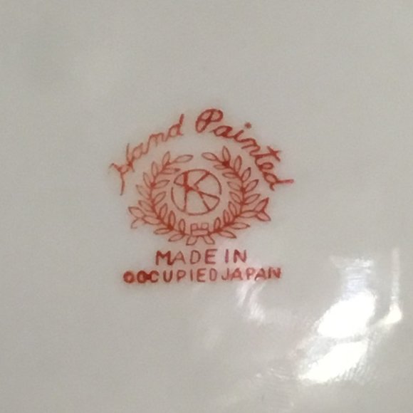 Occupied Japan Art Vintage Made In Occupied Japan Hand